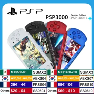 Original Sony psp 3000 Handheld Game Console (PSP-3006) psp sony 3000 PlayStation PSP3000 Game Console (Including games)
